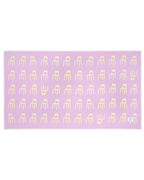 Splitted Chairs Blanket Lilac Butter Yellow 140 x 240 cm