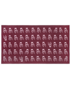 Decke Splitted Chairs Rosa Bordeaux 140 x 240 cm