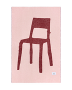 Splitted Chair Blanket Pink Bordo 130 x 200 cm