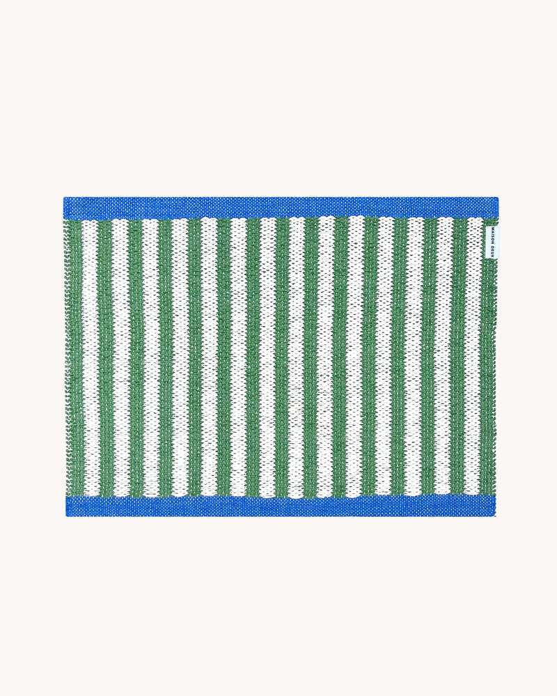 Washable Doormat Plastic Stripes Grass