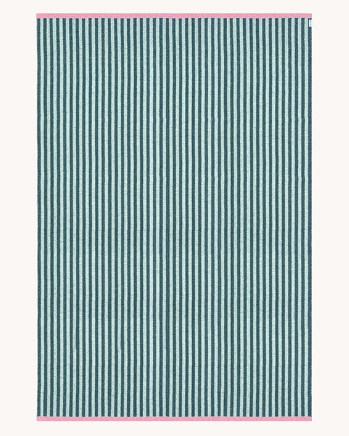 Plastic Outdoor Rug Stripes Cactus 200 x 300 cm