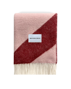 Swirl Plaid Roze Bordeaux