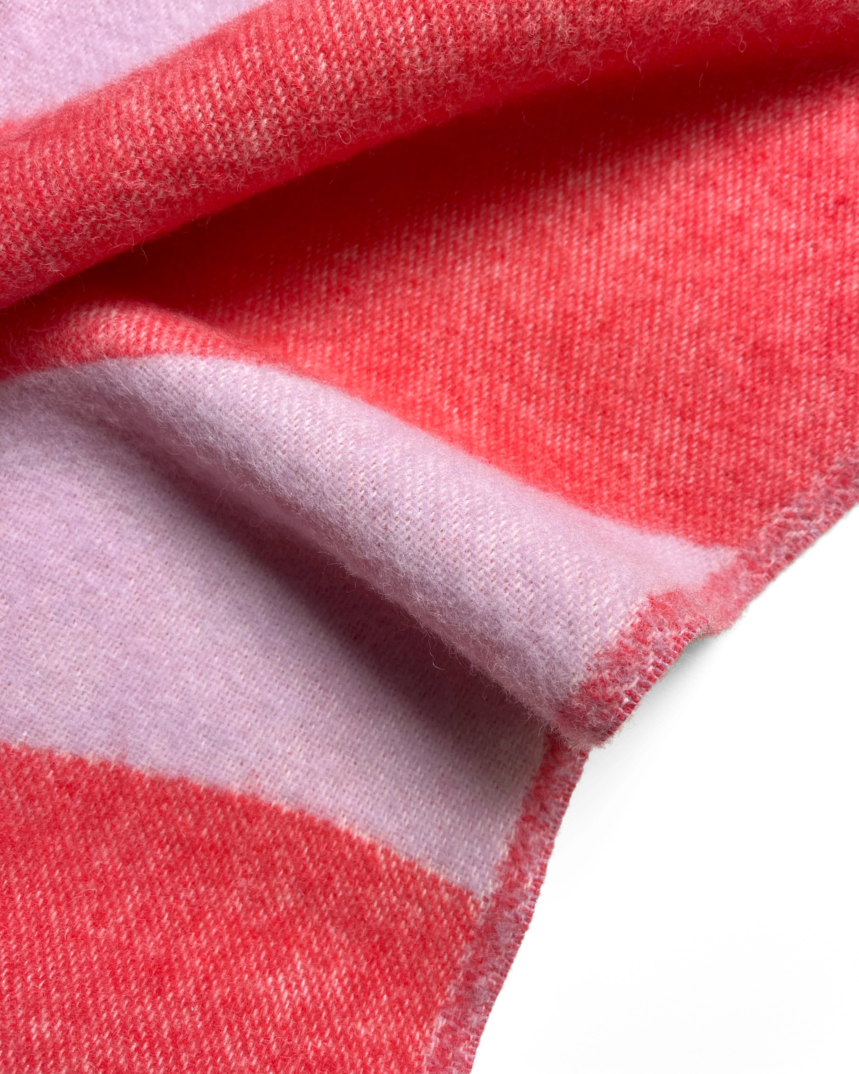 Swirl Plaid Lila Rood