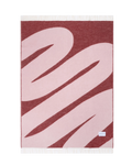 Swirl Blanket Pink Bordo