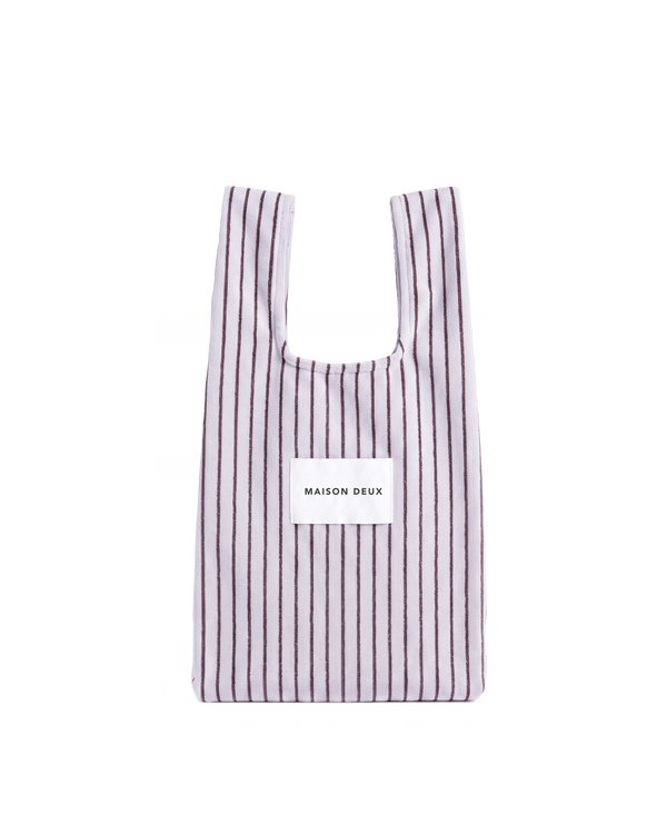 Terry Shopper Mini Lilas Bordeaux