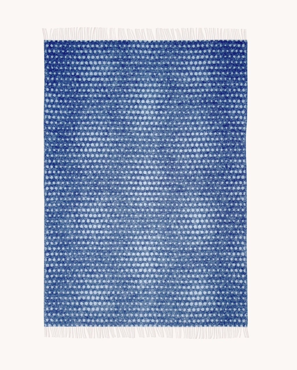 Moooi Blanket - Blooming Seadragon Denim Navy