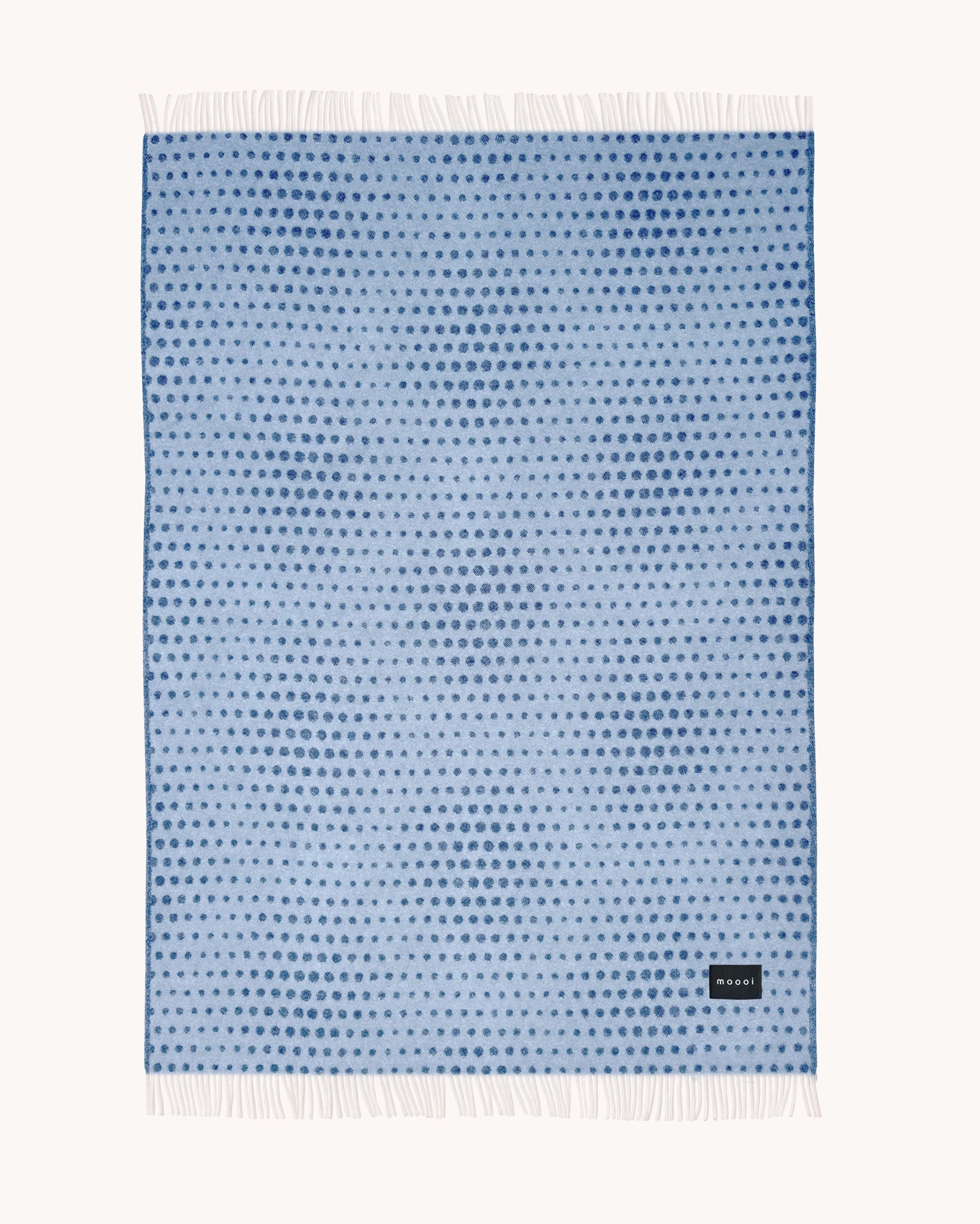 Moooi Blanket - Blooming Seadragon Denim Navy