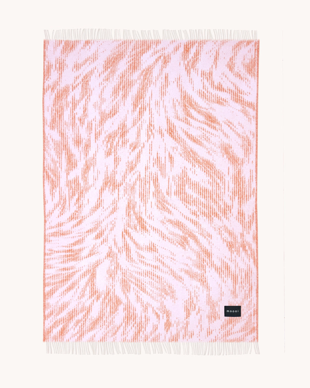 Moooi Blanket - Blushing Sloth Pink Rust