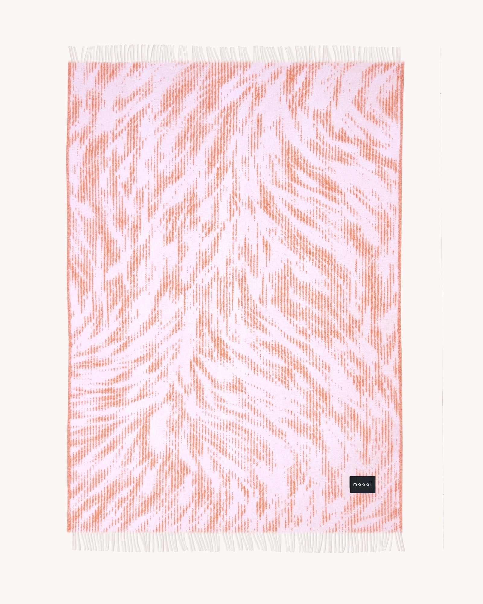 Moooi Blanket - Blushing Sloth Pink Rust