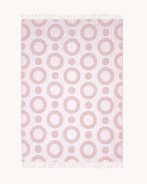 Moooi Blanket - Umbrella Squid Dusty Pink