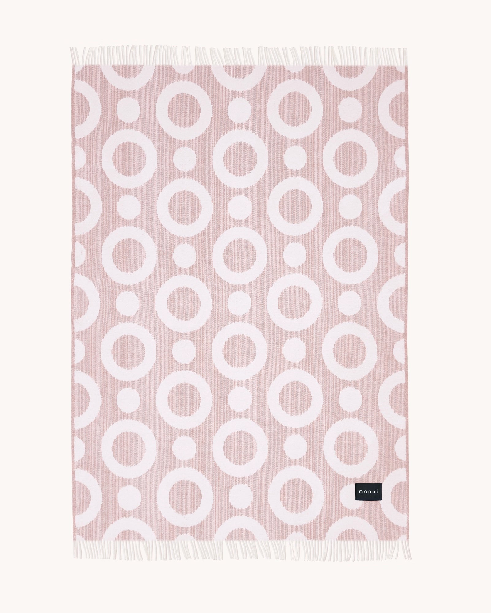 Moooi Blanket - Umbrella Squid Dusty Pink