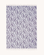 Moooi Blanket - Woodblock Beetle Plum Cream