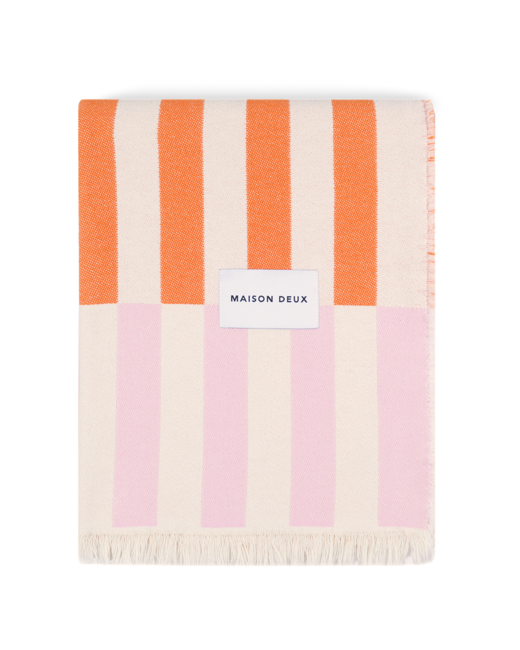 Tiles Blanket Pink Carrot