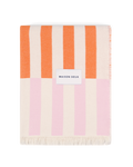 Tiles Blanket Pink Carrot
