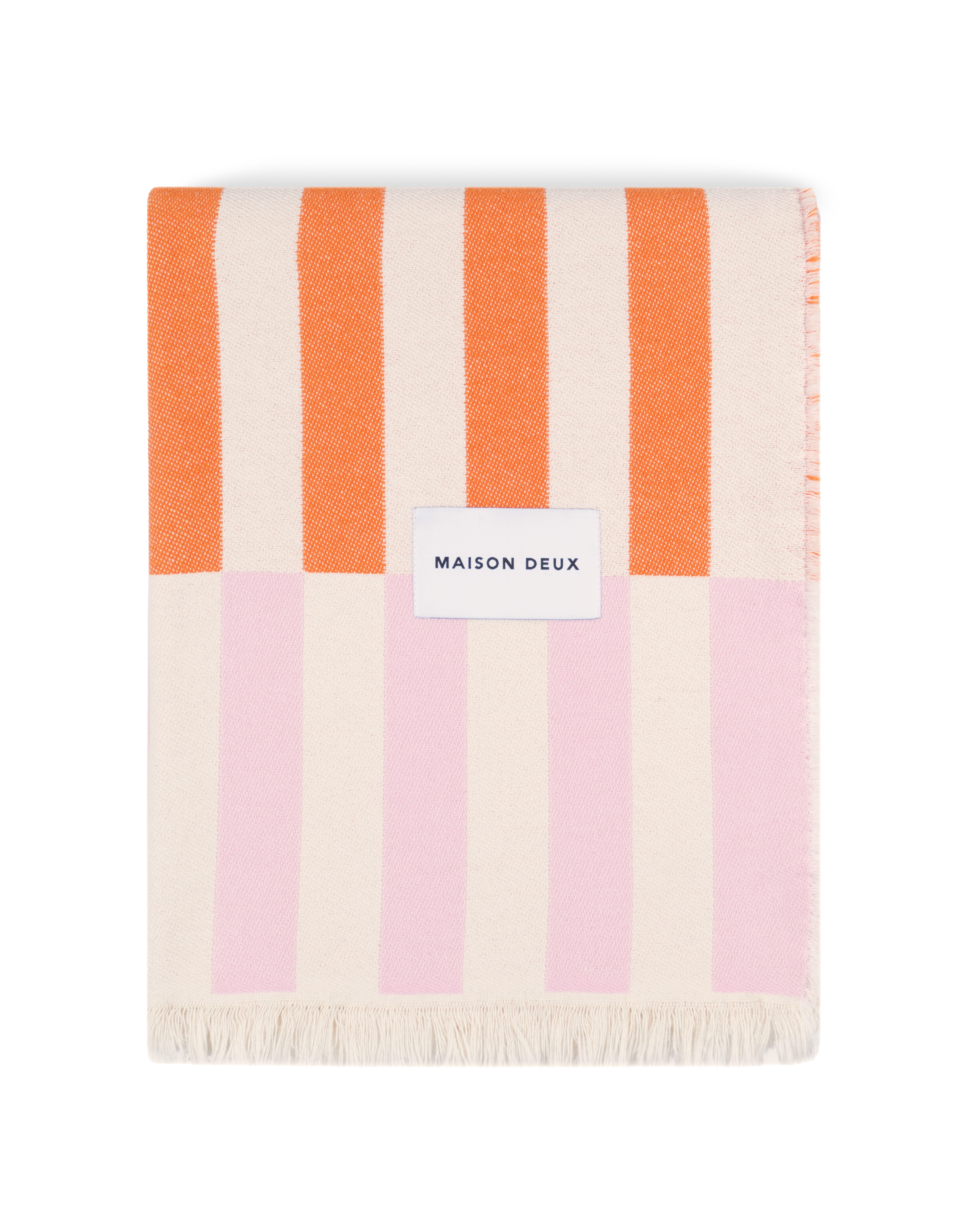 Tiles Blanket Pink Carrot