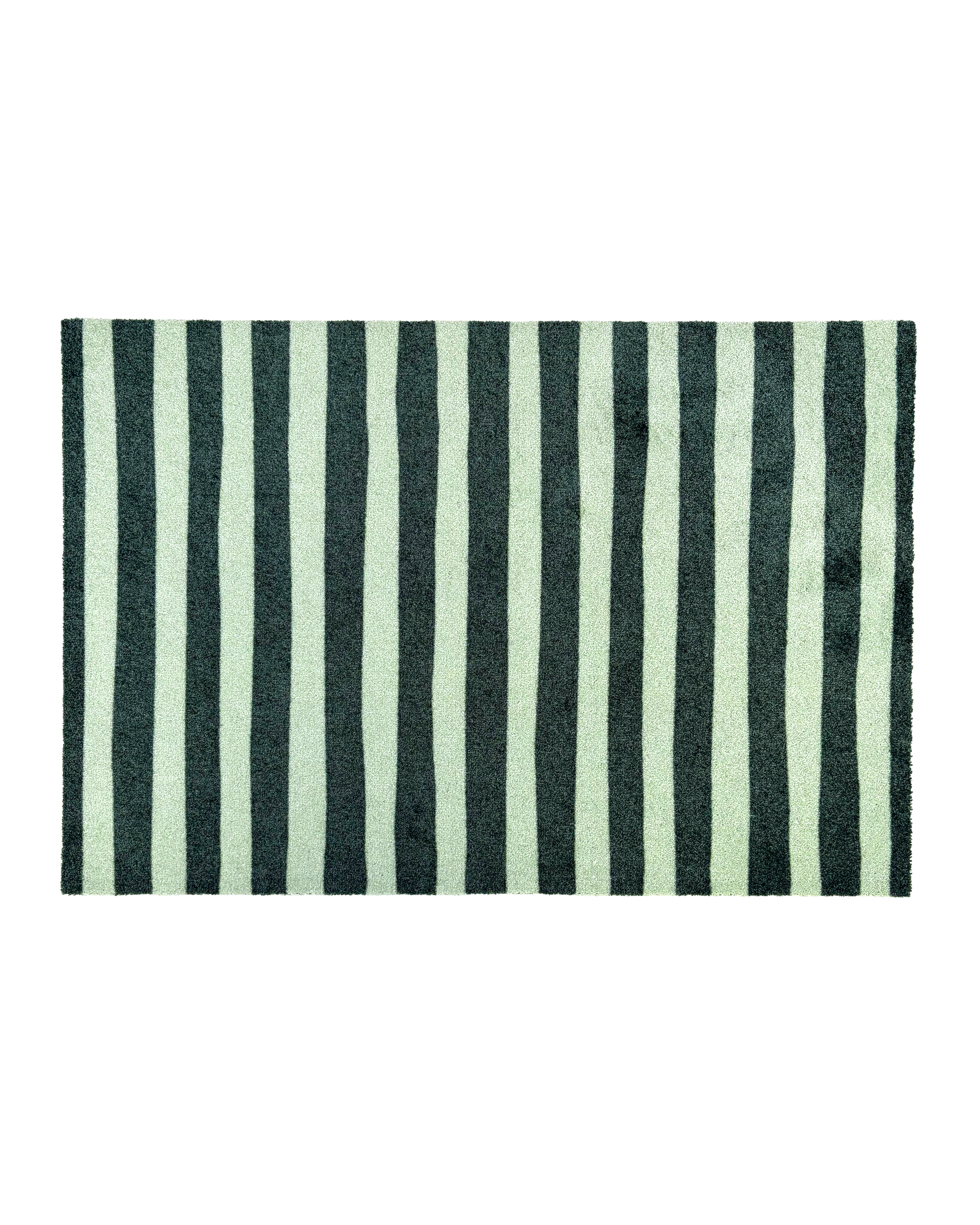 Wobbly Stripe Deurmat Groen Salie