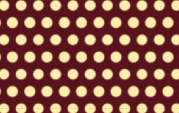 Puffy Polka Doormat Bordo Butter Yellow
