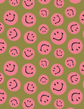 Smiley® | Maison Deux Deurmat Matcha Roze