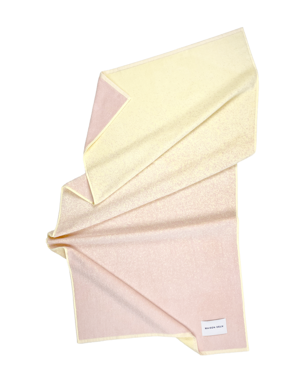 Gradient Towel Butter Yellow Pink
