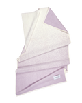 Lilac to vanilla gradient organic cotton terry towel