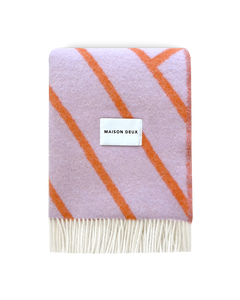 Lines Plaid Lila Oranje