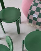 Checkerboard Plaid Groen Roze