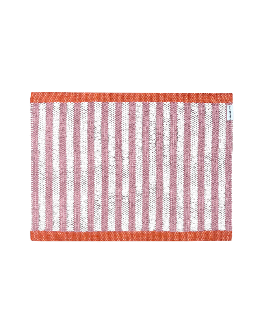 Stripe Doormat Bubble Gum 50 x 70 cm