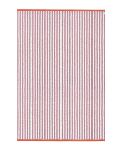 Stripe Outdoor Rug Bubble Gum