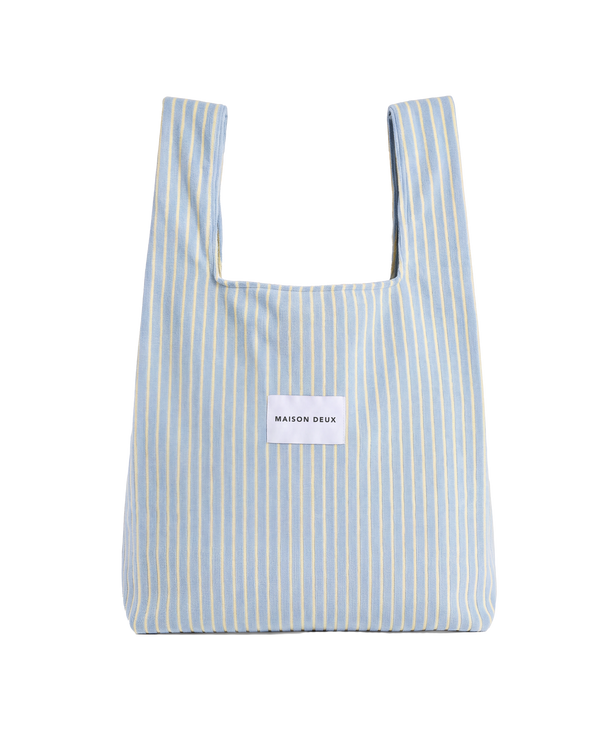 Terry Shopper Bold Blau-Buttergelb