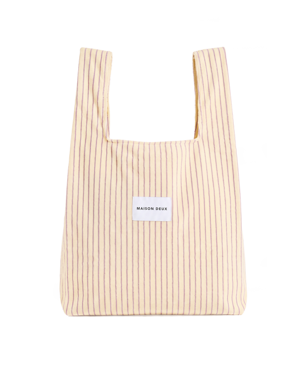 Terry Shopper Bold Buttergelb-Rosa