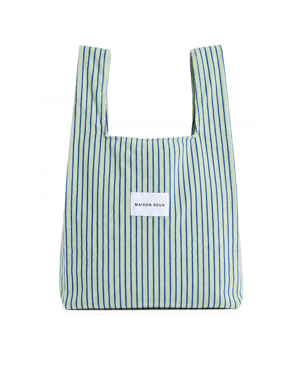 Terry Shopper Bold Salbei-Kobaltblau
