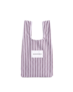 Terry Shopper Mini Lilas Bordeaux